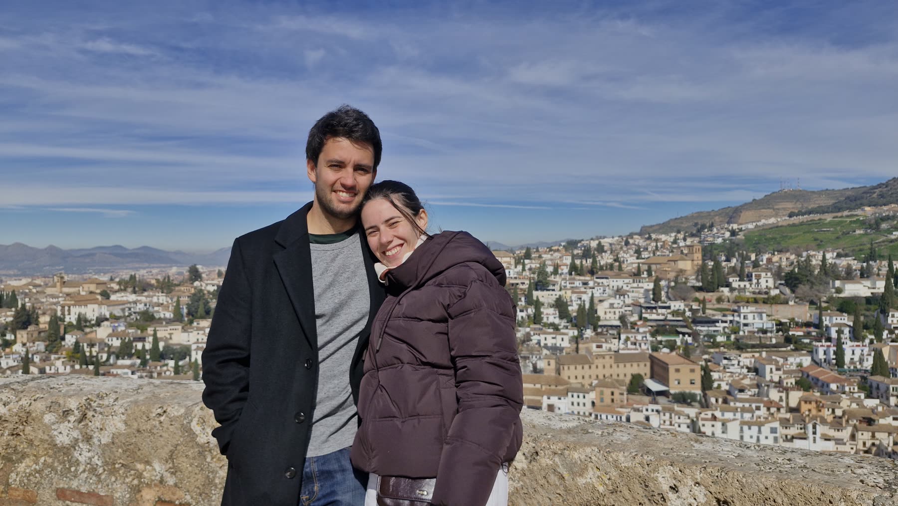 Milagros y Tomás en Granada